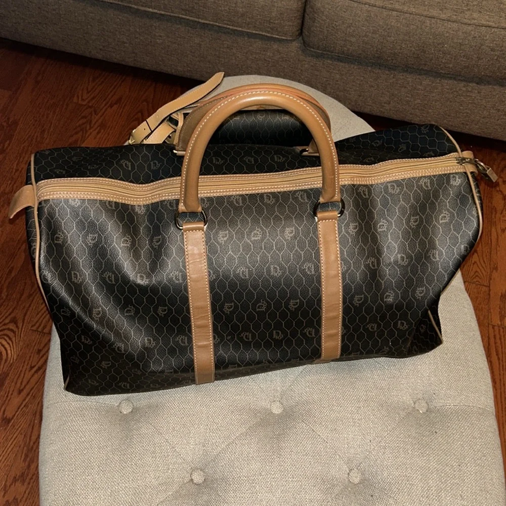 Christian Dior Honeycomb Boston & Shoulder/Crossbody bags 💯 % AUTHENTIC - Picture 5 of 17